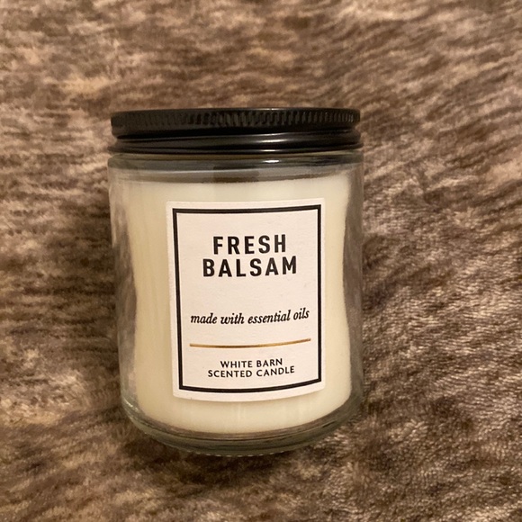 Bath & Body Works 1 Wick Candle Fresh Balsam - Picture 1 of 3